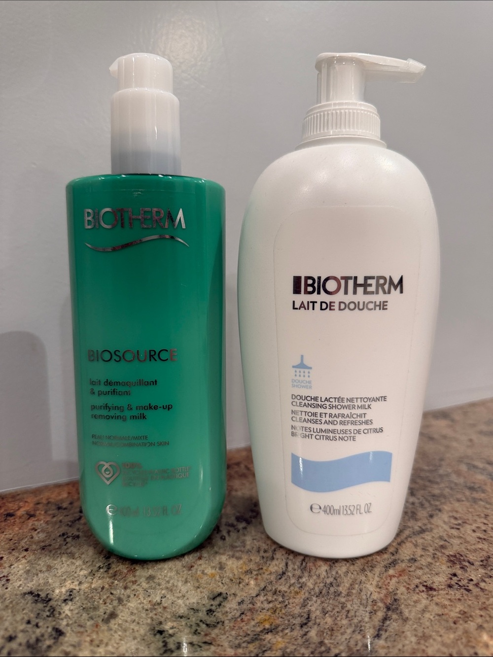 Biotherm Cleansing Shower Milk & Make Up Remover New
